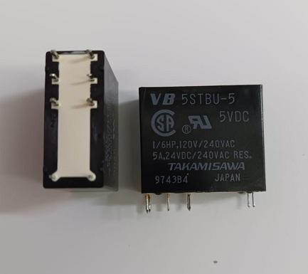 VB-5STBU-5-IM2 RÖLE 5VDC 2 KONTAK TAKAMISAWA